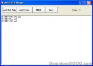 Music File Merger screenshot